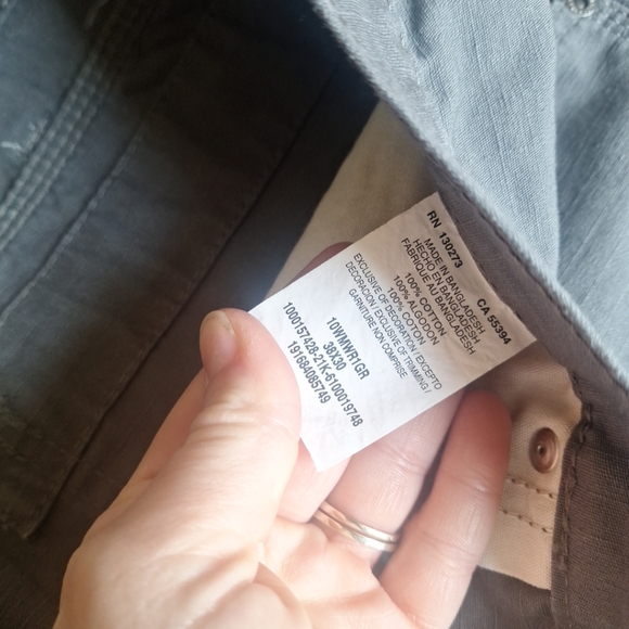 Wrangler Workwear Gray Multi-Pocket Pants size 38x30 - Picture 3 of 8